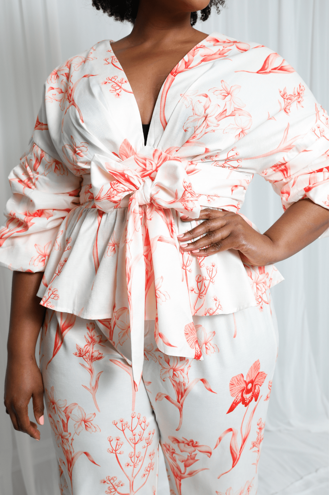 Plus size 2025 white pant sets