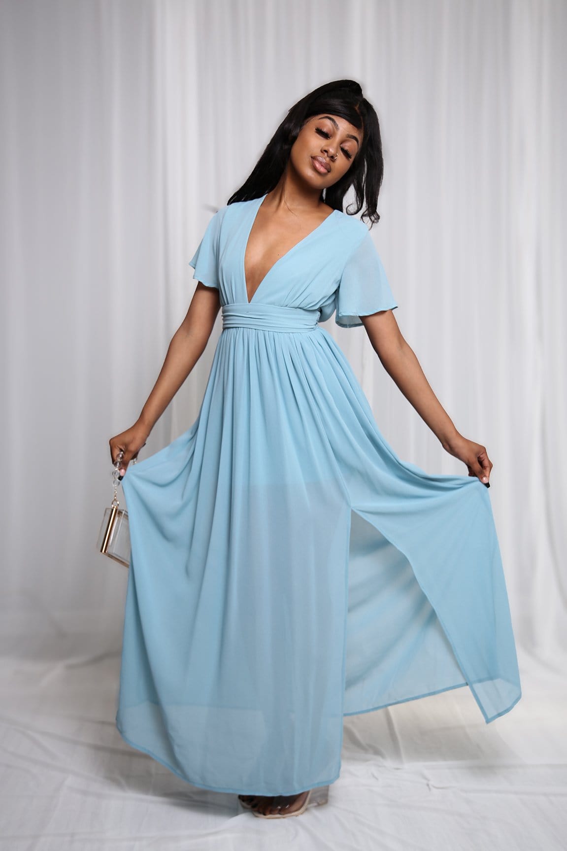 Lori Side Slit Maxi Dress Lori Side Slit Maxi Dress