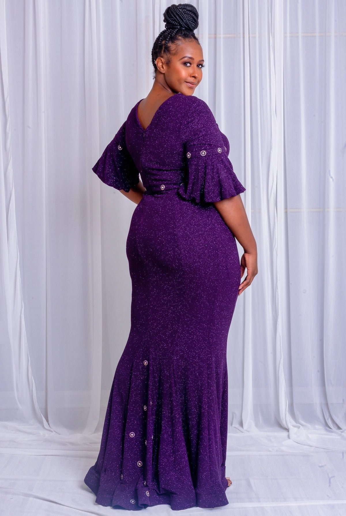 The Luxe Life Rhinestone Gown