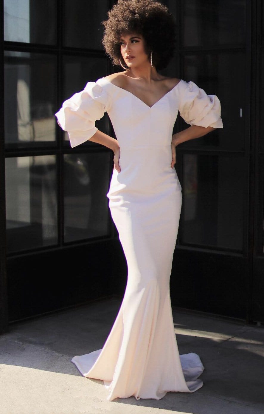 off shoulder puff sleeve dress Goddess Off Shoulder Puff Sleeves