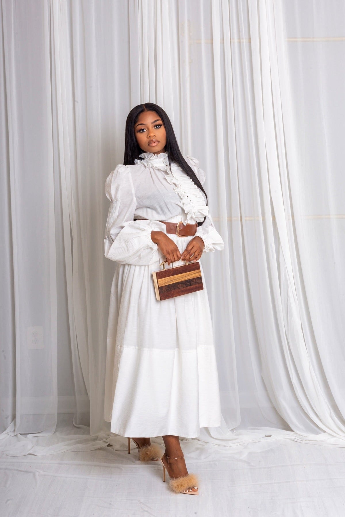 Not Your Average Long Sleeve Midi Dress Not Your Average Long Sleeve Midi Dress