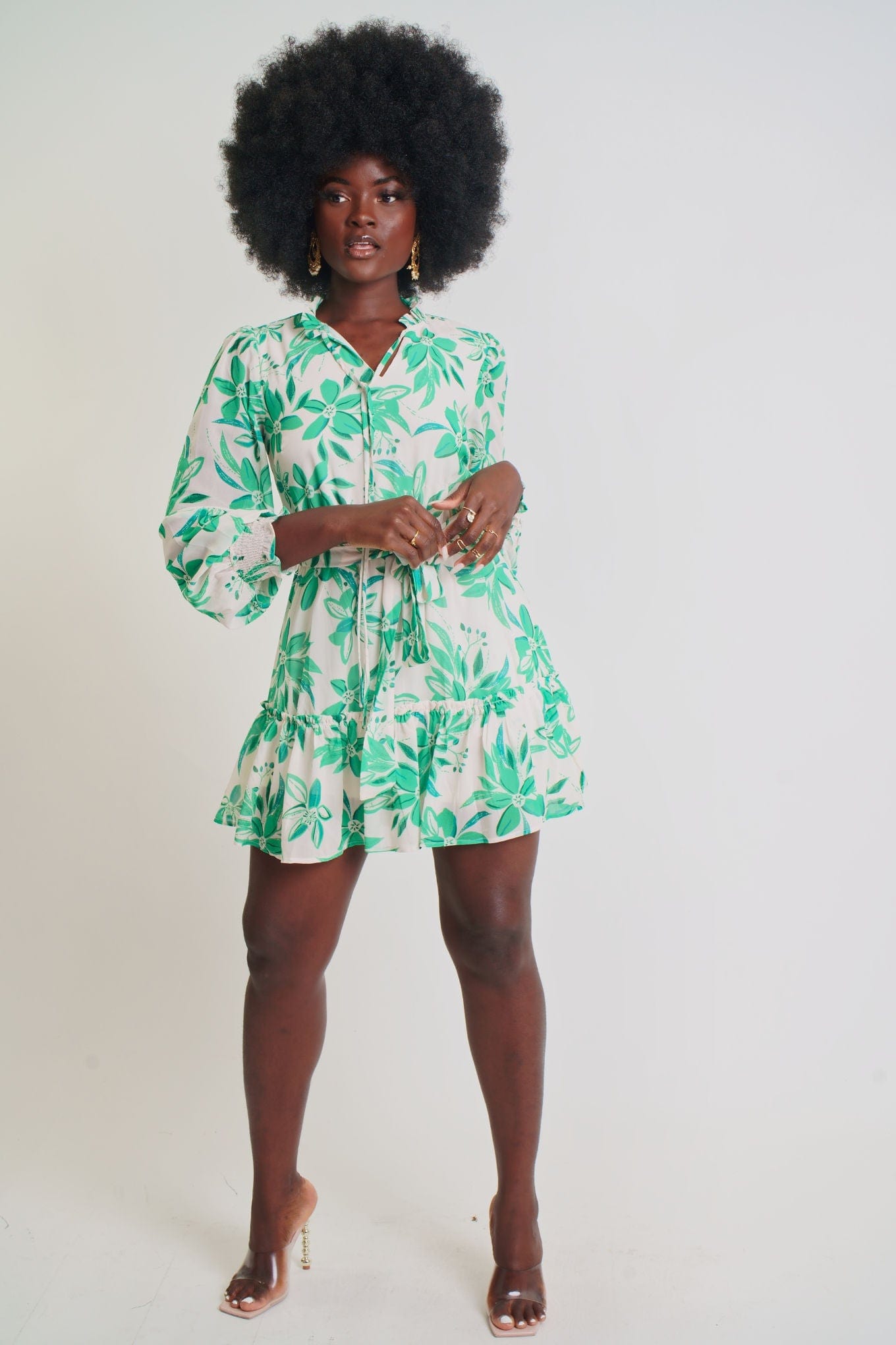 Pretty Girl Floral Mini Dress Pretty Girl Floral Mini Dress