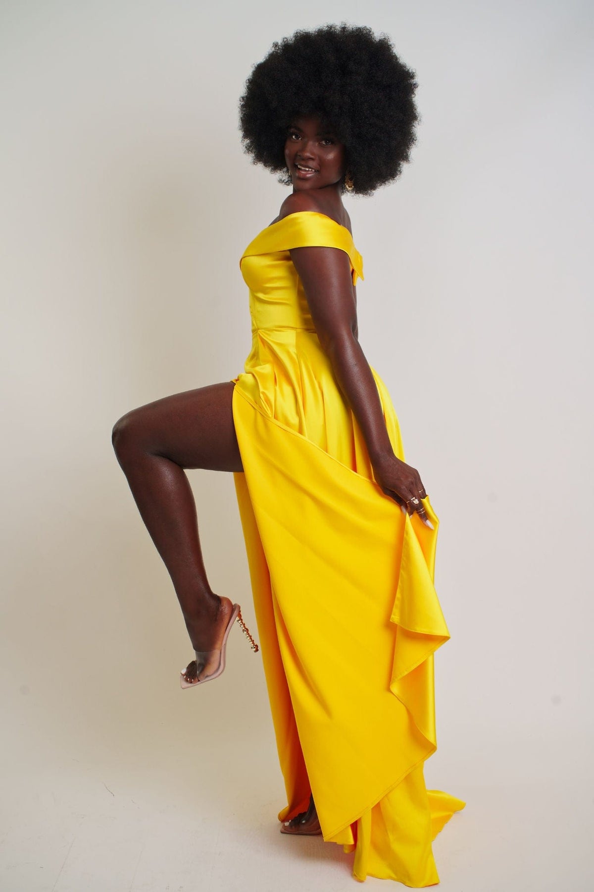Find The Inner Diva Gown (Yellow)