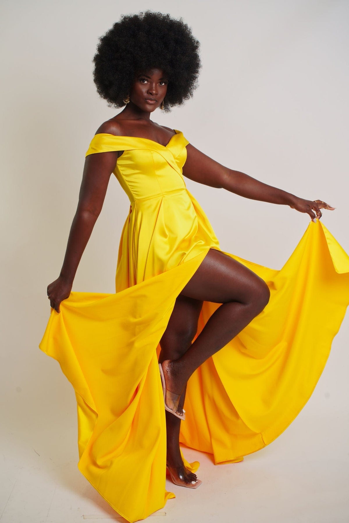 Find The Inner Diva Gown (Yellow)
