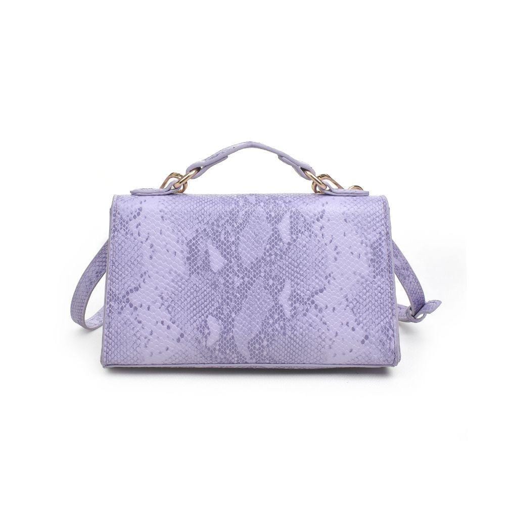 Georgina Snake Top Handle Bag (Lilac)