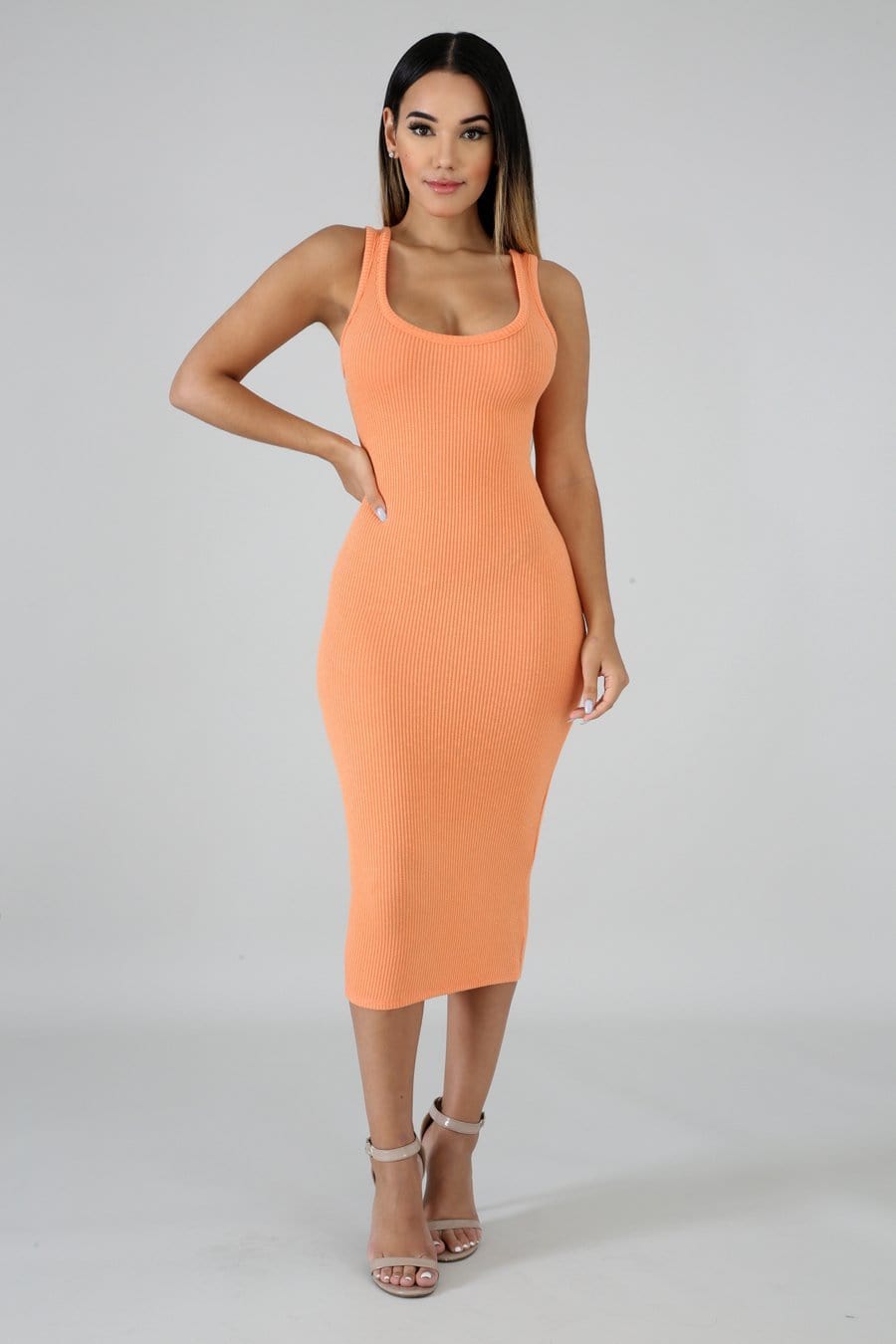 Kelly Knit Bodycon Midi Dress Kelly Knit Bodycon Midi Dress