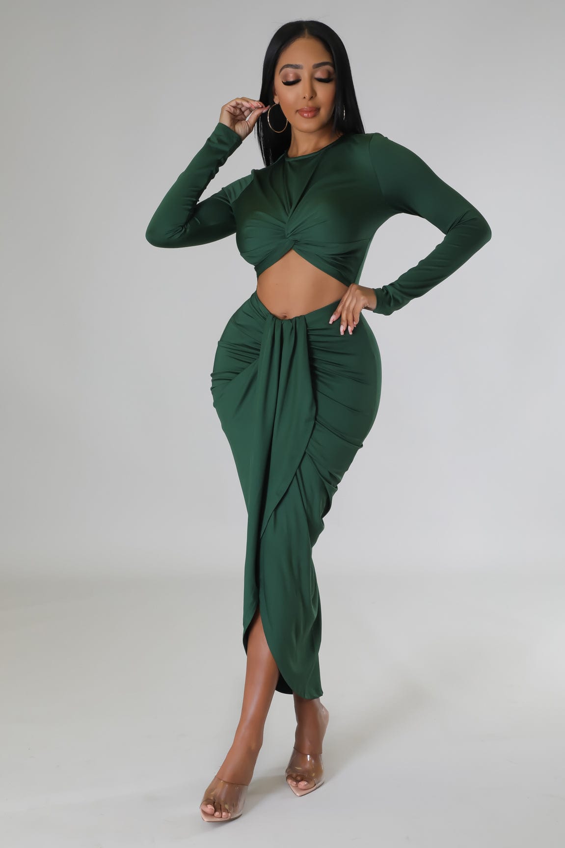 Kylie Dress Hunter Green Kylie Dress Hunter Green