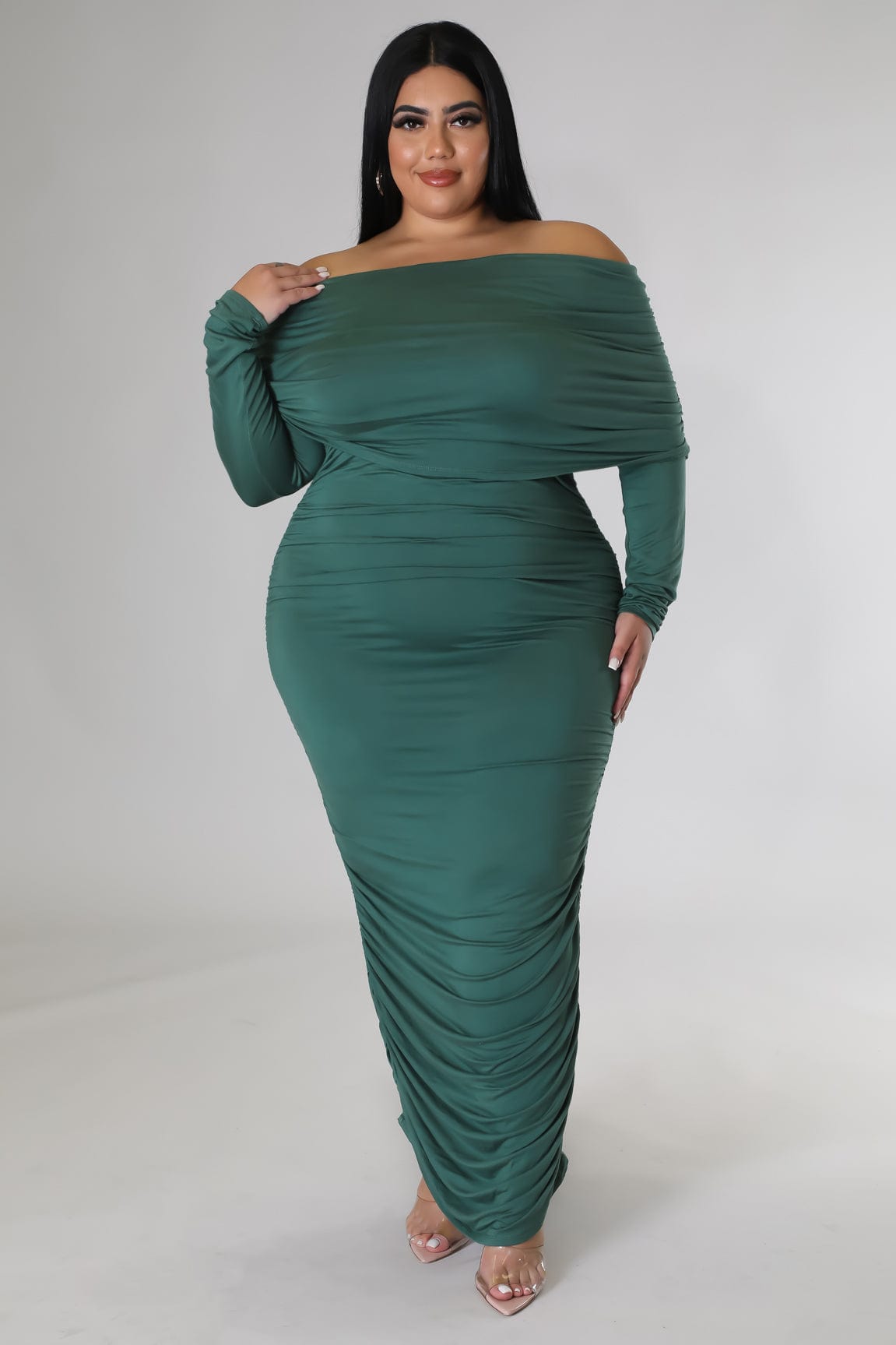 Kayla Bodycon Dress (Green)