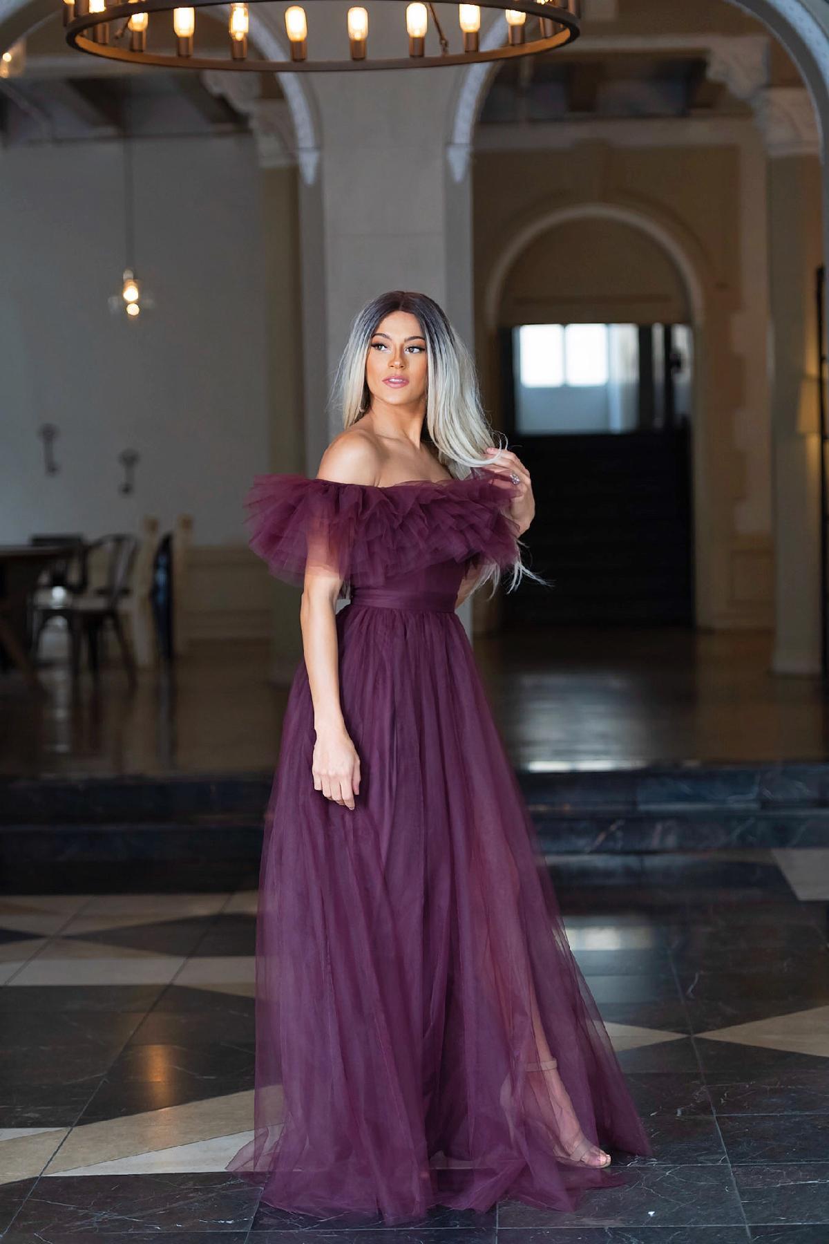 women's dark purple off the shoulder dress for the club Jen Off Shoulder Dress (Lavender & women's dark purple off the shoulder dress for the club Jen Off Shoulder Dress (Lavender &